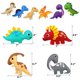 thumbnail image 3 of Kit de costura para manualidades con dinosaurios CiyVolyeen, hazlo tú mismo para niños de 8 a 12 años, 3 of 7