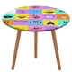 thumbnail image 1 of La Fiesta Musical De Face theme Fitted Round Tablecloths Elastic Edged Table Covers Waterproof Table Cloth For Kitchen Holiday Party Tables Decor 150cm, 1 of 6