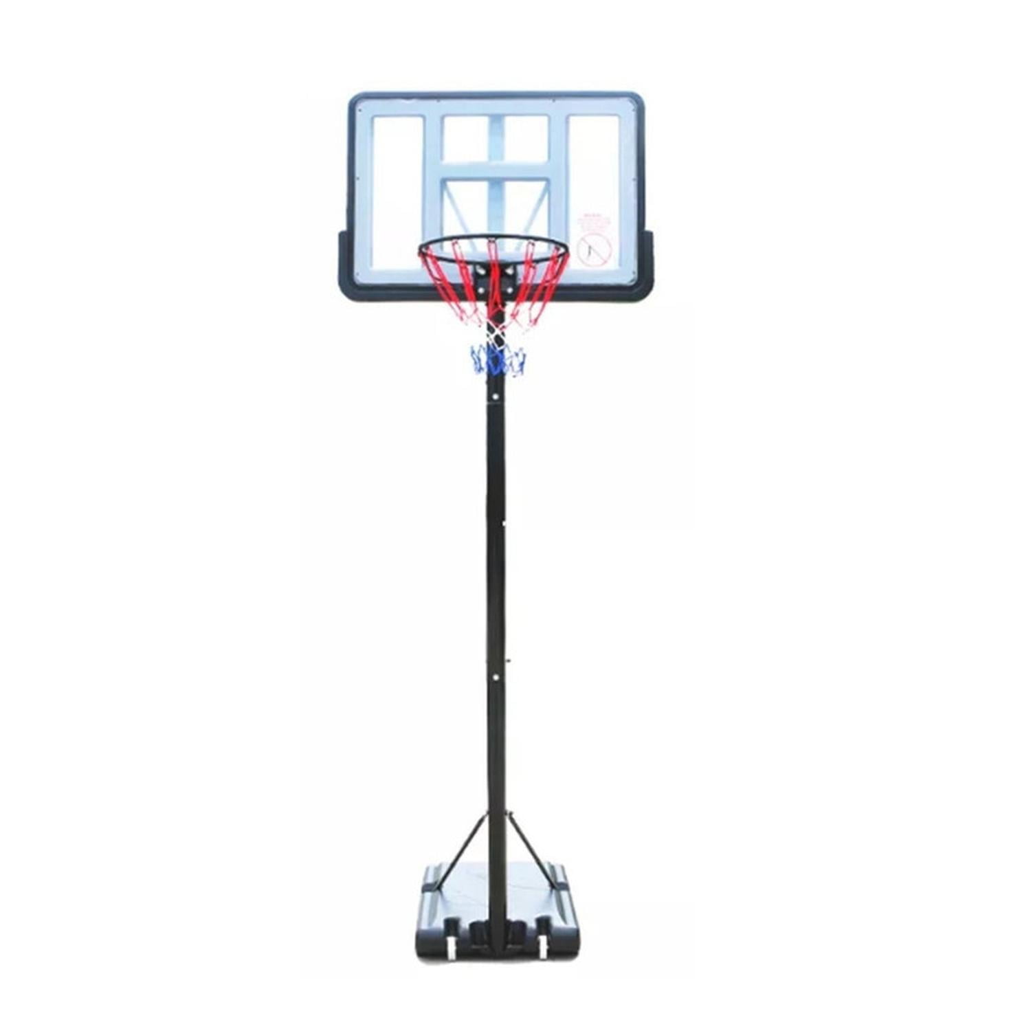 Auckland Outdoor - Aro Basquetbol Basketball Altura Regulable Portatil Red Negro