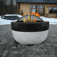 Igpro - Fogon Parrilla A La Piedra 56X56X40Cm