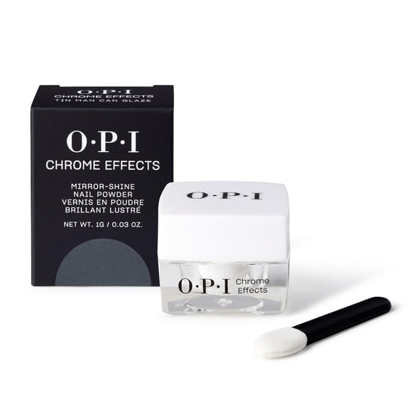 Polvo de uñas OPI Chrome Tin Man Can Glaze