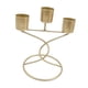 thumbnail image 2 of Candelabro De 3 Brazos, Candelabro Decorativo Para Bar, Decoración De Mesa De Comedor, Dorado, 2 of 3