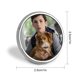 thumbnail image 2 of Los poderes curativos de Dude-Theme Round Button Badge: Premium Metal Construction, Ideal for High-End Events 2.8 cm, 2 of 6