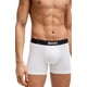 thumbnail image 1 of Calzoncillo bóxer BOSS Logo Icon, paquete de 3 unidades, para hombre, blanco empolvado, XL, 1 of 5
