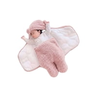 Mylhogar - Saco De Bebé Osito Talla 9 Rosado