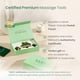 thumbnail image 3 of Set Facial Jade Roller Gua Sha Plantifique Piedra Real, 3 of 3