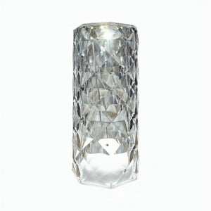 Genérico - Lámpara De Acrílico Rosa Diamante Táctil