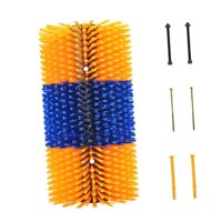 Ioensy - Cepillo De Masaje Resistente Para Rascar El Ganado, Para Caballos, Alces Y Ciervos, Color Amarillo Y Azul