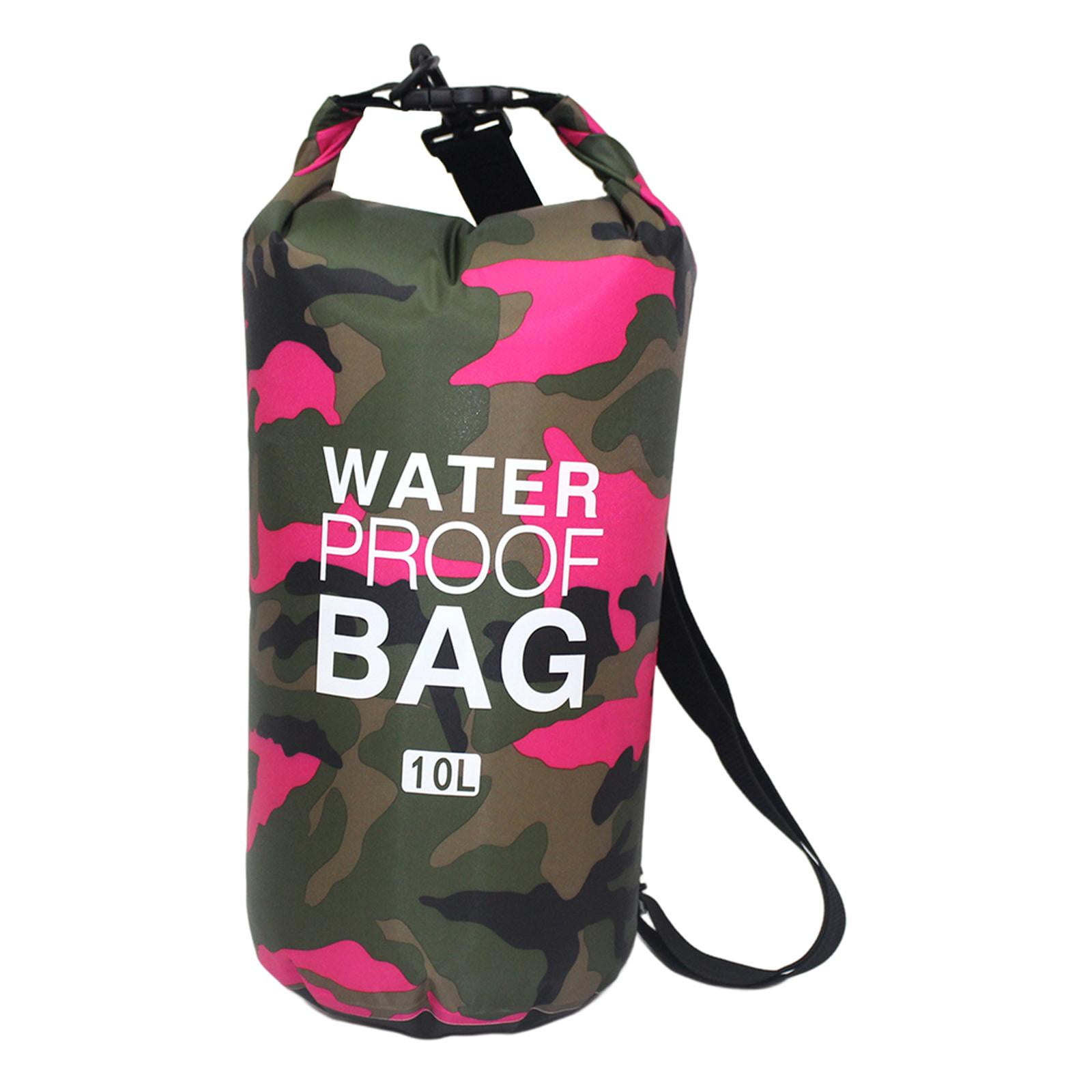 Magideal - Bolsa Seca Impermeable, Equipo De Bolsillo De Bolsa Seca, Mochila Flotante Superior Enrollable Seca Para Hombros, Bolsa Seca Portátil Para , 10l