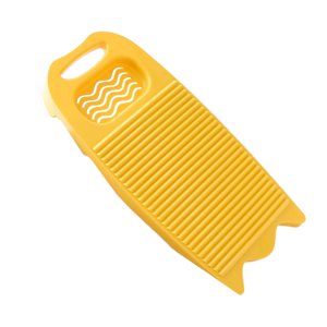 Bothyi - Tabla De Lavado Tabla De Lavado Con Soporte De Jabón Para Herramientas De Lavandería Amarillo