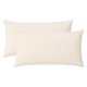 thumbnail image 1 of Protectores de Almohada REGALWOVEN con Cremallera Tamaño Estándar Paquete de 2, Fundas de Almohada Hipoalergénicas Transpirables de Algodón para Hogar Hotel Blanco Queen, 1 of 5