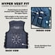 thumbnail image 2 of Chaleco pesado HYPERWEAR Hyper Vest FIT para mujer 4,5 kg, 2 of 8
