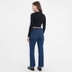 thumbnail image 3 of Jeans Mujer Straight Fit Bolsillos Azul Oscuro Corona, 3 of 5