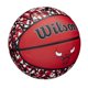 thumbnail image 2 of Baloncesto WILSON del equipo de la NBA Graffiti Chicago Bulls, talla 7, 2 of 7