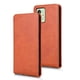 thumbnail image 5 of Funda tipo folio para Motorola Moto G54 5G con soporte magnético y protección para la cámara Marrón, 5 of 6