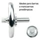 thumbnail image 4 of Pack 2 Disco Preolímpico 10kg C/u Cromado Profesional Agarre, 4 of 8
