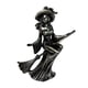 thumbnail image 4 of Figura De Bruja De Halloween, Estatua Decorativa, Escultura Para Chimenea, Escritorio Del Hogar, Montando Una Escoba, 4 of 5