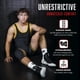 thumbnail image 4 of Singlete de lucha Matman The Edge negro y dorado 3XL, 4 of 8