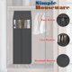 thumbnail image 5 of Funda para ropa Simple Houseware 38 cm x 137 cm gris, 5 of 6