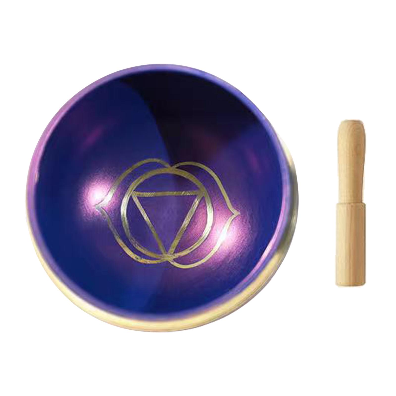 Magideal - De Para , Cuenco De Oración, Regalos Espirituales De Para La Relajación Del Budismo , Azul Oscuro