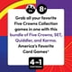 thumbnail image 3 of Juego de cartas PlayMonster Five Crowns, paquete de 4 paquetes para niños, 3 of 6
