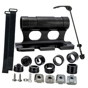 Genérico - Bloque De Soporte Para Horquilla De Bicicleta, Soporte Para Portaequipajes De Techo Para Camiones, Bicicletas De Carretera, Viajes, Color Negro