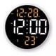 thumbnail image 1 of Reloj De Pared Digital Redondo Led Grande Control Remoto 9p, 1 of 3