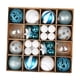 thumbnail image 1 of 36 Piezas Bolas De Navidad Adornos Decoraciones DIY Para Celebración En El Patio Trasero Azul Blanco, 1 of 3