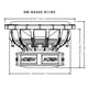 thumbnail image 5 of Subwoofer para audio automotriz Deaf Bonce Apocalypse 12" 2000W RMS, 5 of 6