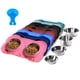 thumbnail image 1 of Cuencos Hubulk de acero inoxidable para mascotas y perros con tapete de silicona antiderrames, 1 of 8