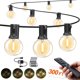 thumbnail image 1 of Luces de cadena SUFEIMAS 91 m impermeables con control remoto, 1 of 8