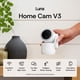 thumbnail image 2 of Cámara de seguridad interior LUNA 2K 360° con panorámica e inclinación WiFi con foco, 2 of 9