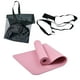 thumbnail image 3 of Esterilla De Yoga Con Bolsa De Almacenamiento Almohadilla De Fitness Deportiva Para Entrenamiento Gimnasia Gimnasio En Casa Grueso 0.8cm Rosa, 3 of 5