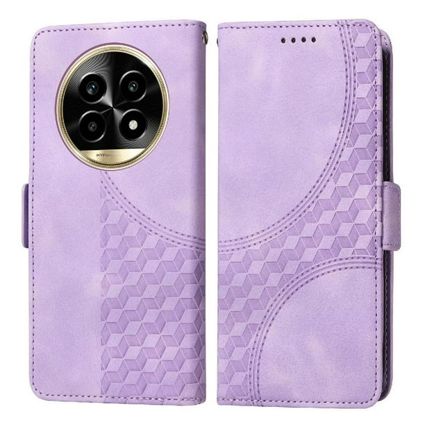 Carcasa FOXDOCK Realme 12 Pro 5G de cuero PU, diseño acolchado clásico, protección contra caídas y rayones
