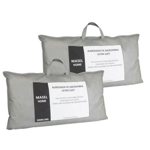 Masel - Set 2 Almohadas Microfibra 50 X90