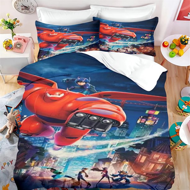 Animation The Incredibles Bedding Set Home Textile 100% Polyester 3D Digital Oversized Printing Children's Gift Bed Sheets