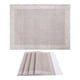 thumbnail image 1 of Juego de 4 manteles rectangulares de plástico para decoración de mesa, lavables, resistentes al calor, limpiables, color marrón, 15.7x11.8 pulgadas, 1 of 6