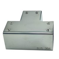 Ioensy - Racores De Tubo Cuadrado 28 Mm Marine Professional Reemplaza Conector De Tubo Cuadrado