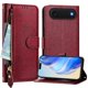 thumbnail image 4 of Funda Billetera Cremallera para iPhone 17 AIr con Porta Tarjetas, Soporte y Correa Rojo, 4 of 5