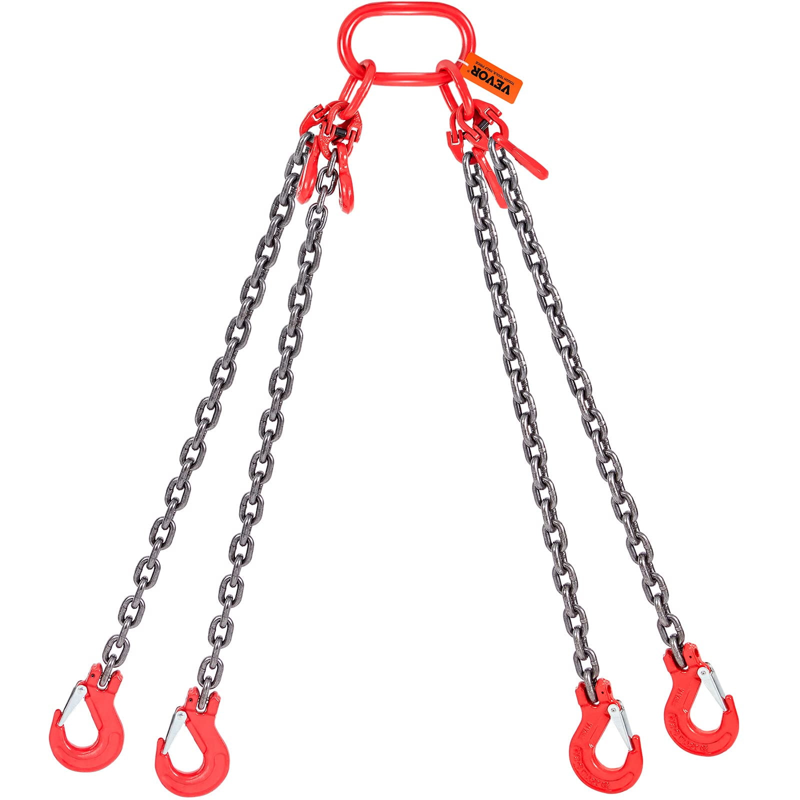 Eslinga De Cadena Vevor De 5/16 Pulgadas X 5 Pies Con Ganchos 5t, 11000 Libras