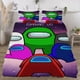thumbnail image 1 of Among Us Bedding Comforter SetsQueen Quilt Bedding Set3 Pieces Set Bedding Twin SizeColorful Soft Lightweight Print All Season 177*218CM, 1 of 5