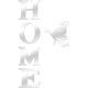 thumbnail image 2 of Home Letter Sign Wall Decor Living Room, Large Home Acrylic, 2 of 3