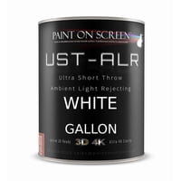 Paint On Screen - Pintura Para Pantalla De Proyector Sobre Pantalla Ust-Alr, Color Blanco Mate