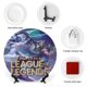 thumbnail image 3 of League of Legends Plato decorativo de porcelana fina (bone china), plato decorativo de cerámica para hogar, oficina, soporte de pared, platos decorativos para dormitorio - 6 pulgadas (15 cm), 3 of 6