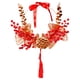 thumbnail image 3 of Guirnalda De Puerta Tradicional, Ventana De Bayas Rojas Para La Puerta Principal Del Festival De Primavera, 40x50cm, 3 of 5