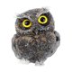 thumbnail image 1 of Figura De Animal De Búho Relleno De Cristal De Resina De Piedra De Grava Natural B, 1 of 5