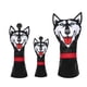 thumbnail image 5 of 3 fundas de cuero PU para cabeza de palo de Golf, funda de madera con etiqueta de número intercambiable, equipo de funda protectora impermeable Unisex, 5 of 5