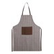 thumbnail image 1 of Mandil Delantal Largo Cocina Chef Mesero Pintor Lineas marron, 1 of 3