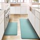 thumbnail image 1 of Juego de Alfombras de Cocina AUTODECO Turquesa 2 Piezas 43x74 cm, 1 of 7