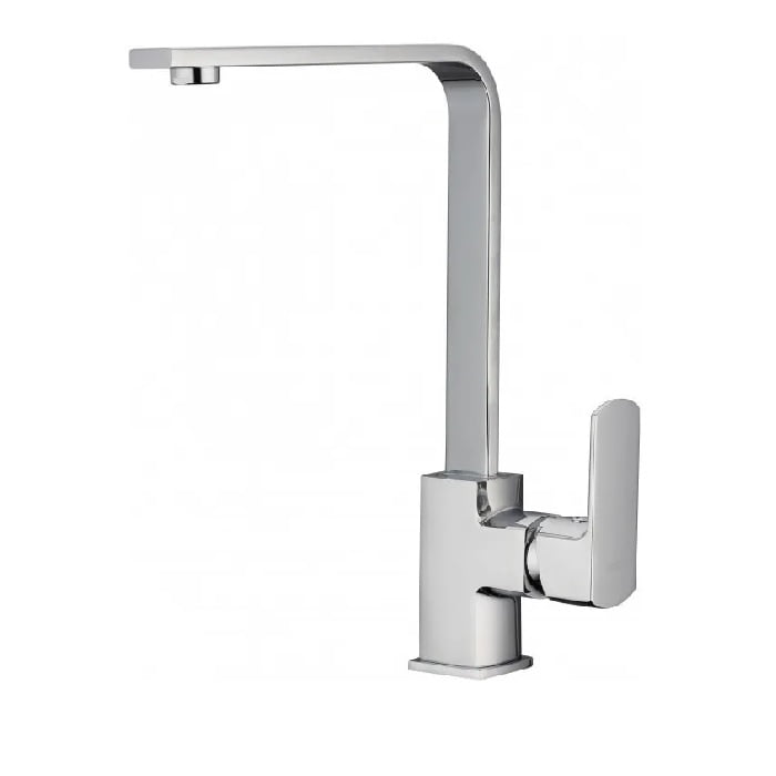 Masterprox - Llave Monomando Lavaplatos 360º Plana Cuadrada Premium